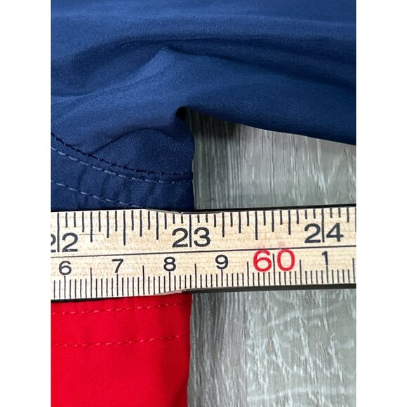 Swiss Tech Windbreaker Jacket Men’s Medium (38-40) Blue Red Pullover Hoodie‎ - Picture 5 of 8